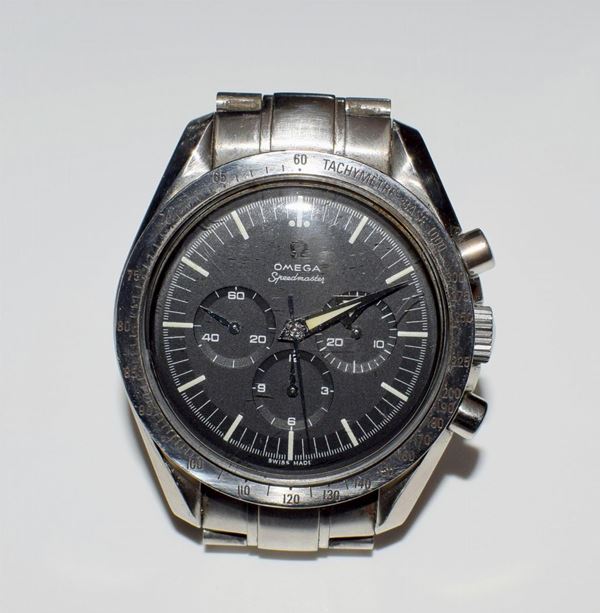 OROLOGIO DA POLSO OMEGA SPEEDMASTER IN ACCIAIO&nbsp;&nbsp;&nbsp;&nbsp;&nbsp;&nbsp;&nbsp;&nbsp;&nbsp;&nbsp;&nbsp;&nbsp;&nbsp;&nbsp;&nbsp;&nbsp;&nbsp;&nbsp;&nbsp;&nbsp;&nbsp;&nbsp;&nbsp;&nbsp;&nbsp;&nbsp;&nbsp;&nbsp;  - Asta GIOIELLI, ARGENTI, ARREDI, OGGETTI D'ARTE E DIPINTI - Poggio Bracciolini Casa d'Aste