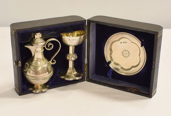 SET DA CHIESA , SHEFFIELD 1895 ARGENTIERE