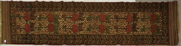 Tappeto caucasico Sumak, di vecchia manifattura,  - Asta GIOIELLI, ARGENTI, ARREDI, OGGETTI D'ARTE E DIPINTI - Poggio Bracciolini Casa d'Aste