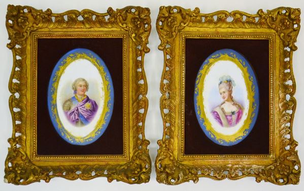 Scuola francese, sec. XIX  - Asta GIOIELLI, ARGENTI, ARREDI, OGGETTI D'ARTE E DIPINTI - Poggio Bracciolini Casa d'Aste