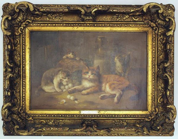 Gustav Joseph Dubouchet  - Asta GIOIELLI, ARGENTI, ARREDI, OGGETTI D'ARTE E DIPINTI - Poggio Bracciolini Casa d'Aste