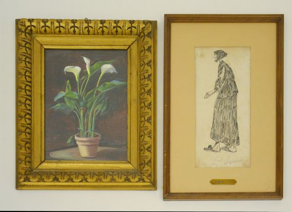 Lorenzo Viani  - Asta GIOIELLI, ARGENTI, ARREDI, OGGETTI D'ARTE E DIPINTI - Poggio Bracciolini Casa d'Aste