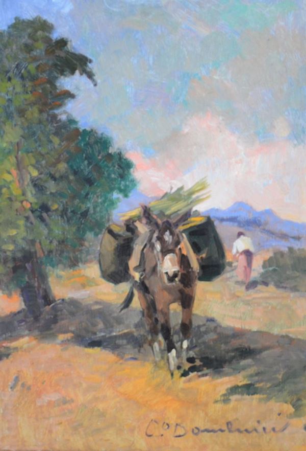 Carlo Domenici  - Asta GIOIELLI, ARGENTI, ARREDI, OGGETTI D'ARTE E DIPINTI - Poggio Bracciolini Casa d'Aste