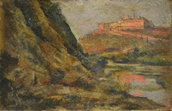 Giovanni Lessi  - Asta GIOIELLI, ARGENTI, ARREDI, OGGETTI D'ARTE E DIPINTI - Poggio Bracciolini Casa d'Aste