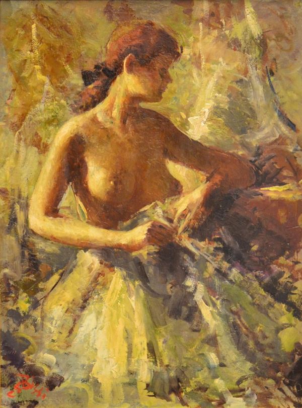 Sergio Cirno Bissi  - Asta GIOIELLI, ARGENTI, ARREDI, OGGETTI D'ARTE E DIPINTI - Poggio Bracciolini Casa d'Aste