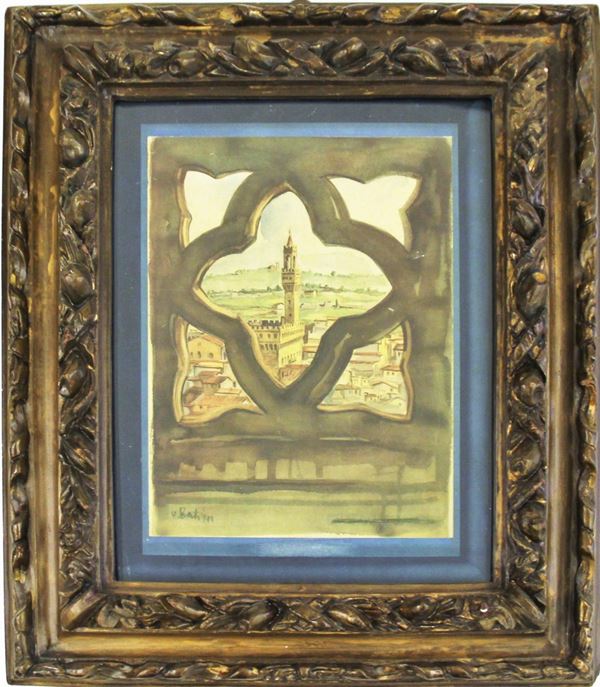 Vinicio Berti  - Asta GIOIELLI, ARGENTI, ARREDI, OGGETTI D'ARTE E DIPINTI - Poggio Bracciolini Casa d'Aste