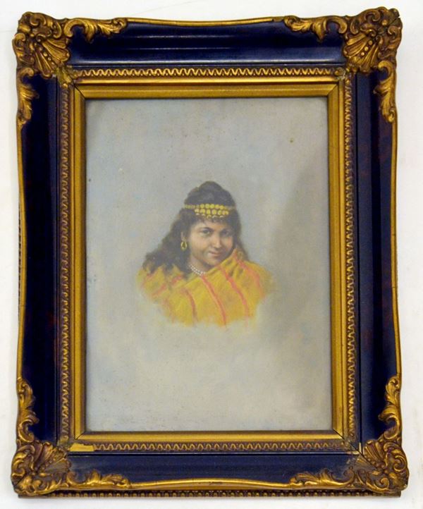 Scuola del sec. XX                                                          - Asta ASTA A TEMPO- GIOIELLI, ARREDI D'ANTIQUARIATO, DIPINTI E SCULTURE - Poggio Bracciolini Casa d'Aste