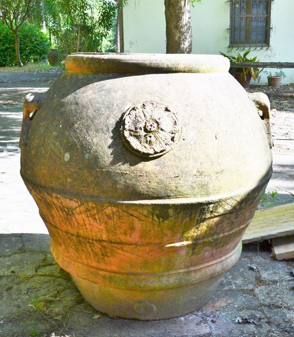Orcio, sec. XIX, in terracotta                                            