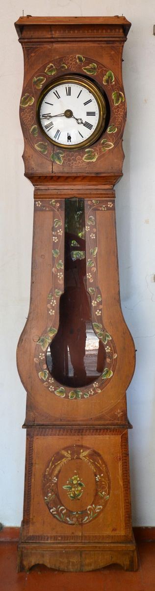 Orologio a colonna, sec. XIX, in legno&nbsp;&nbsp;&nbsp;&nbsp;&nbsp;&nbsp;&nbsp;&nbsp;&nbsp;&nbsp;&nbsp;&nbsp;&nbsp;&nbsp;&nbsp;&nbsp;&nbsp;&nbsp;&nbsp;&nbsp;&nbsp;&nbsp;&nbsp;&nbsp;&nbsp;&nbsp;&nbsp;&nbsp;&nbsp;&nbsp;&nbsp;&nbsp;&nbsp;&nbsp;&nbsp;&nbsp;