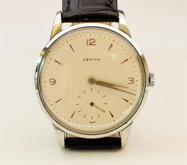 OROLOGIO DA POLSO ZENITH ANNI 60' IN ACCIAIO&nbsp;&nbsp;&nbsp;&nbsp;&nbsp;&nbsp;&nbsp;&nbsp;&nbsp;&nbsp;&nbsp;&nbsp;&nbsp;&nbsp;&nbsp;&nbsp;&nbsp;&nbsp;&nbsp;&nbsp;&nbsp;&nbsp;&nbsp;&nbsp;&nbsp;&nbsp;&nbsp;&nbsp;&nbsp;&nbsp;