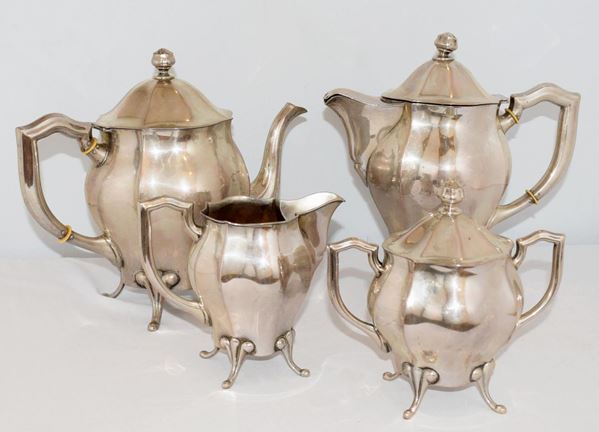 SERVITO DA TE' E CAFFE' , SEC. XX  - Asta ANTIQUARIATO, COLLEZIONISMO E GIOIELLI - Poggio Bracciolini Casa d'Aste
