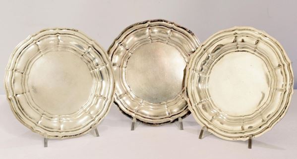 DODICI PIATTINI, INIZI SEC. XX  - Asta ANTIQUARIATO, COLLEZIONISMO E GIOIELLI - Poggio Bracciolini Casa d'Aste