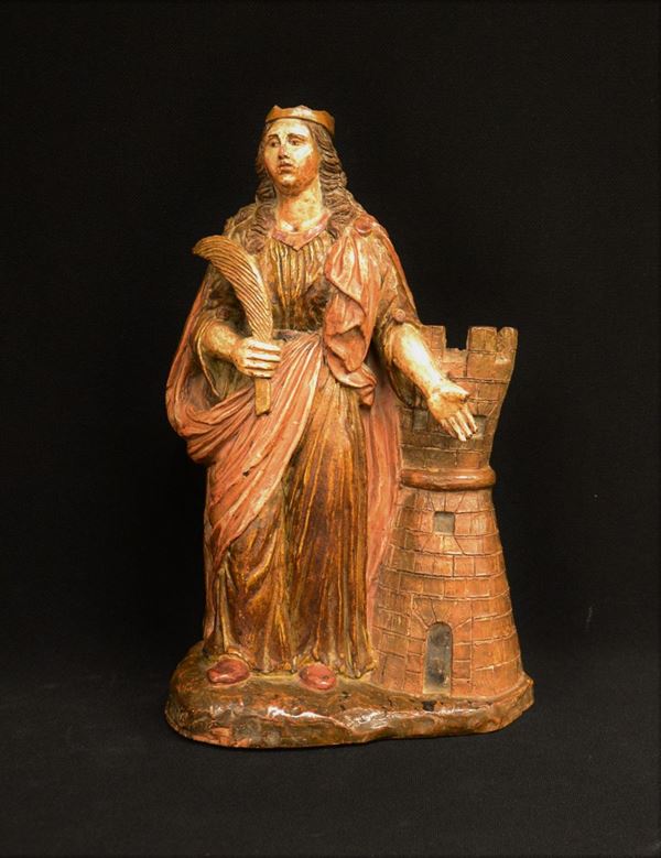 Scultura, sec. XIX, in terracotta, raffigurante  - Asta ANTIQUARIATO, COLLEZIONISMO E GIOIELLI - Poggio Bracciolini Casa d'Aste
