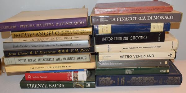 Diciannove volumi di arte  - Asta ANTIQUARIATO, COLLEZIONISMO E GIOIELLI - Poggio Bracciolini Casa d'Aste
