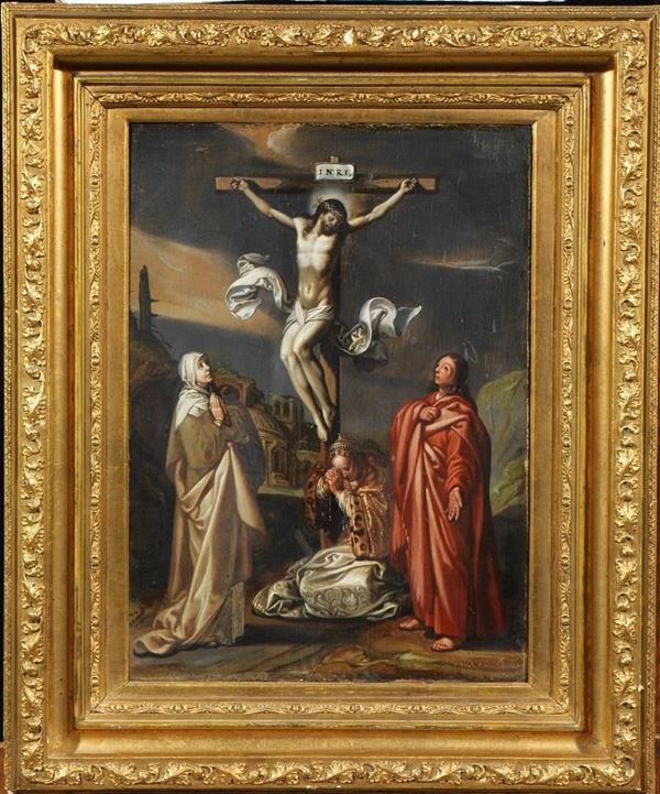 Scuola fiamminga, inizi sec. XVII  - Asta ANTIQUARIATO, COLLEZIONISMO E GIOIELLI - Poggio Bracciolini Casa d'Aste
