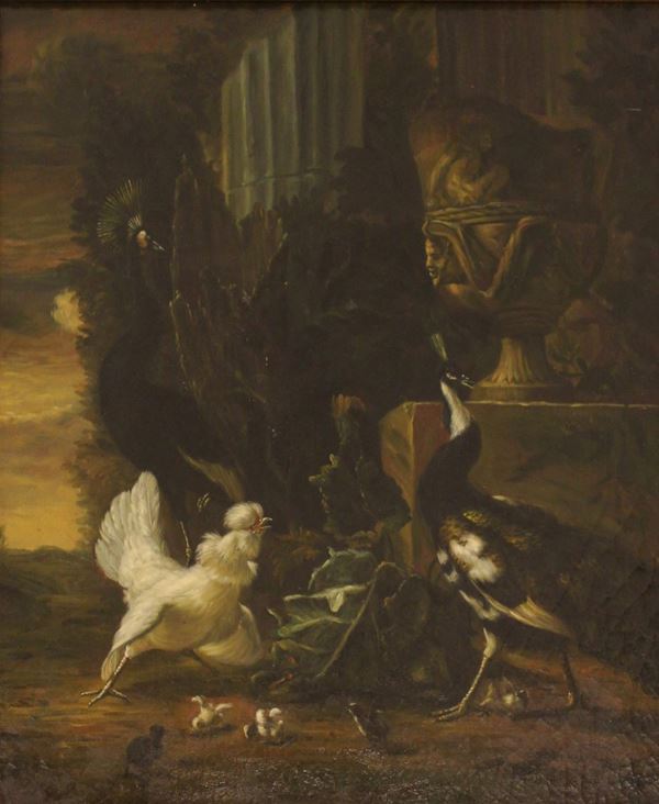 Scuola italiana, sec. XIX  - Asta ANTIQUARIATO, COLLEZIONISMO E GIOIELLI - Poggio Bracciolini Casa d'Aste
