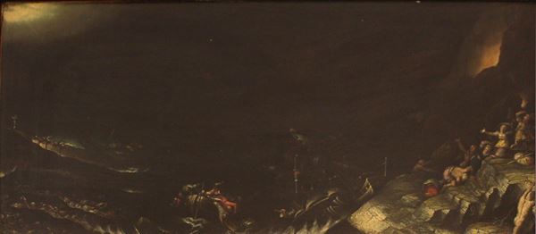 Scuola fiamminga, sec. XVII/ XVIII  - Asta ANTIQUARIATO, COLLEZIONISMO E GIOIELLI - Poggio Bracciolini Casa d'Aste