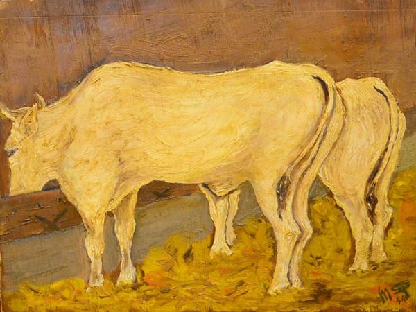 Scuola Italiana, sec. XX  - Asta ANTIQUARIATO, COLLEZIONISMO E GIOIELLI - Poggio Bracciolini Casa d'Aste