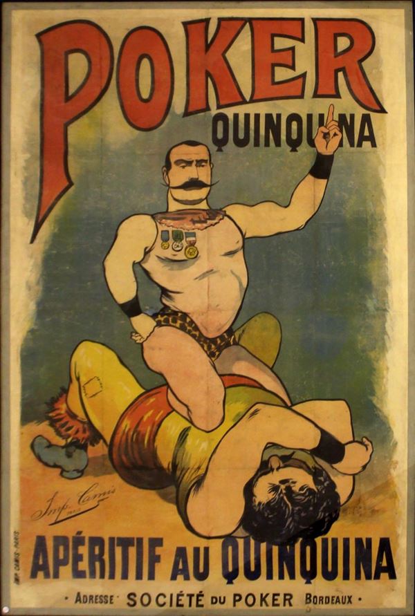 Manifesto, Francia, sec. XX  - Asta ANTIQUARIATO, COLLEZIONISMO E GIOIELLI - Poggio Bracciolini Casa d'Aste