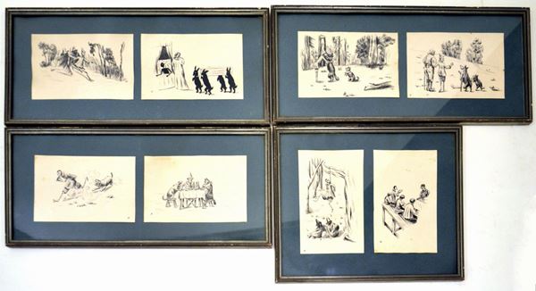 Scuola Italiana, sec. XX  - Asta ANTIQUARIATO, COLLEZIONISMO E GIOIELLI - Poggio Bracciolini Casa d'Aste
