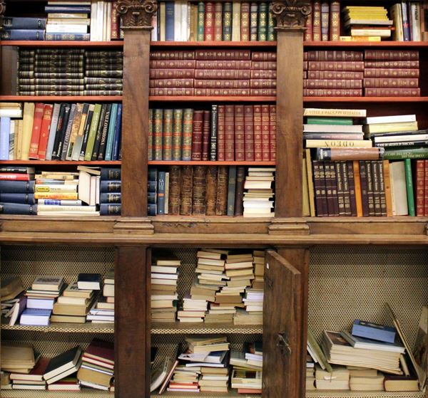 Lotto di libri, tra cui Encyclopedia Britannica, Enciclopedia Vallardi ,  