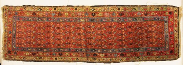 Tappeto galleria, Turchia, vecchia manifattura, impianto a motivi both&egrave;&nbsp;&nbsp;&nbsp;