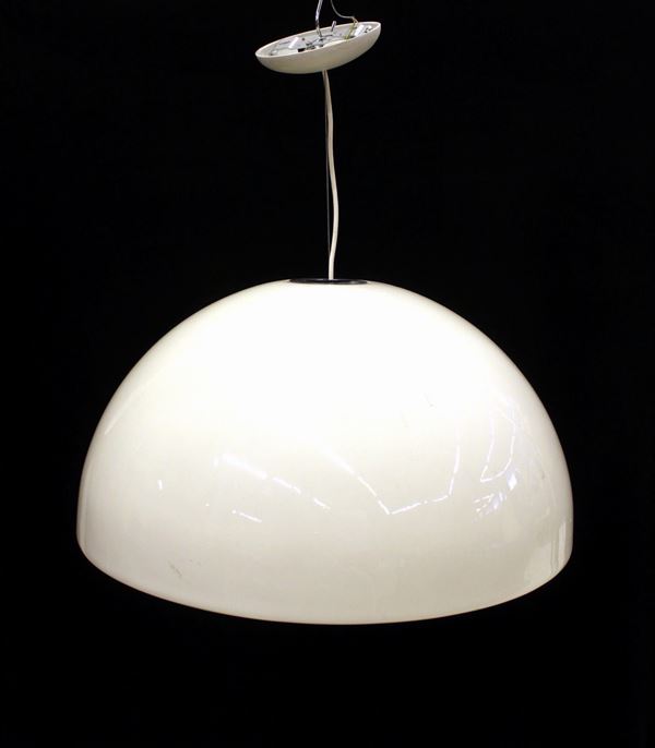 Lampadario a sospensione, sec. XX, produzione Flos, modello Skygarden, in 
