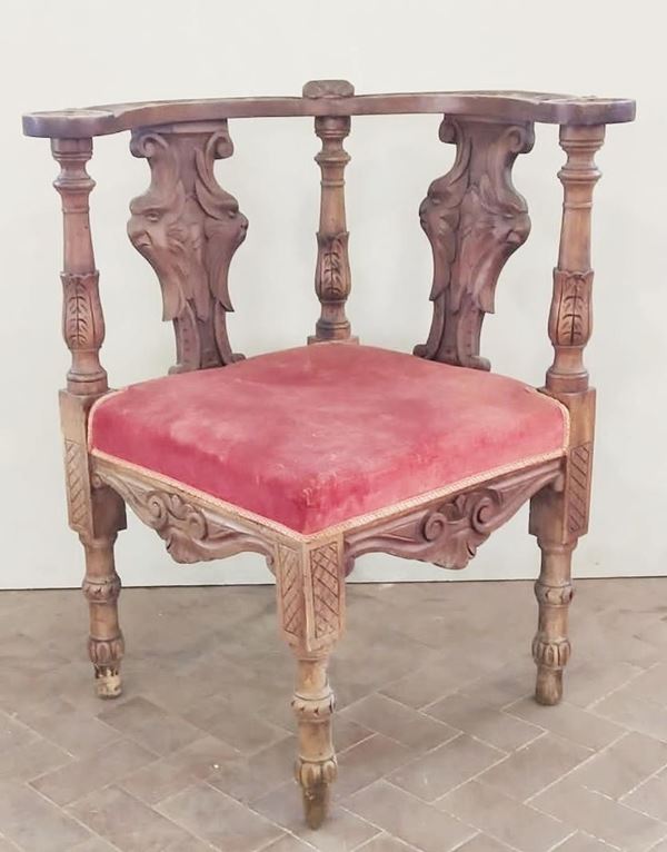 Poltroncina, sec. XIX,