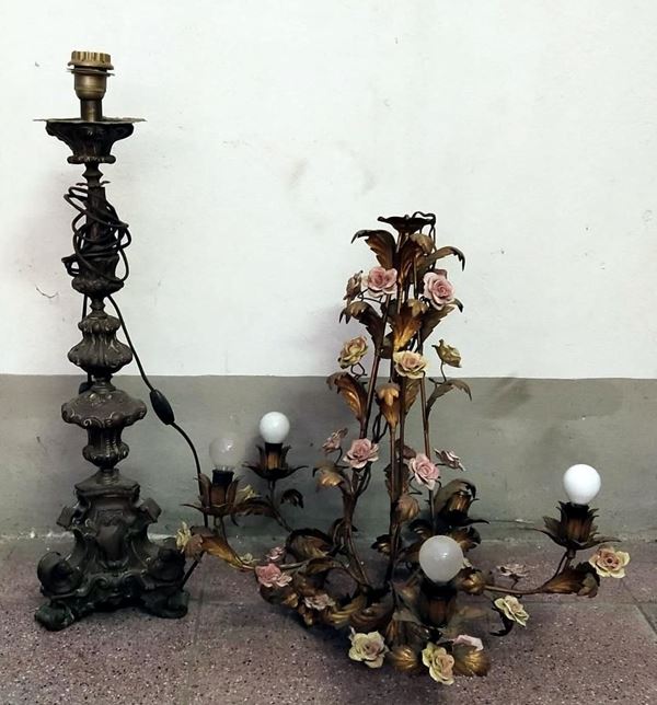 CANDELIERE,SEC.XX,IN METALLO LAVORATO,COMPLETO DI&nbsp;&nbsp;&nbsp;&nbsp;&nbsp;&nbsp;&nbsp;&nbsp;&nbsp;&nbsp;&nbsp;&nbsp;&nbsp;&nbsp;&nbsp;&nbsp;&nbsp;&nbsp;&nbsp;&nbsp;&nbsp;&nbsp;&nbsp;&nbsp;&nbsp;
