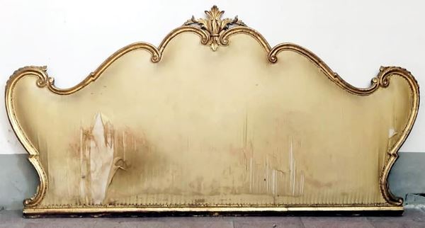 TESTATA DI LETTO,SEC.XIX,IN LEGNO LACCATO E&nbsp;&nbsp;&nbsp;&nbsp;&nbsp;&nbsp;&nbsp;&nbsp;&nbsp;&nbsp;&nbsp;&nbsp;&nbsp;&nbsp;&nbsp;&nbsp;&nbsp;&nbsp;&nbsp;&nbsp;&nbsp;&nbsp;&nbsp;&nbsp;&nbsp;&nbsp;&nbsp;&nbsp;&nbsp;&nbsp;&nbsp;