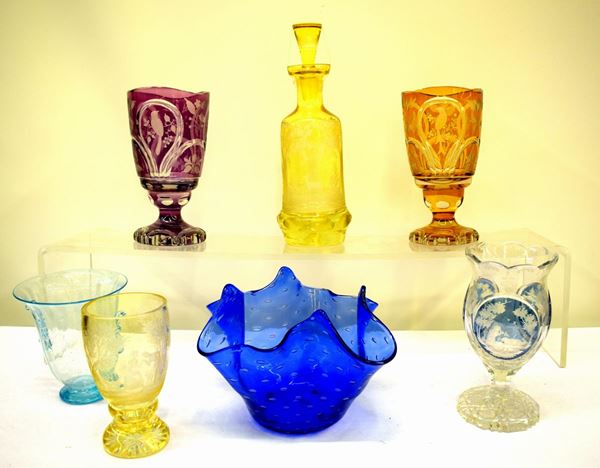 Vaso a fazzoletto Archimede Seguso                                         