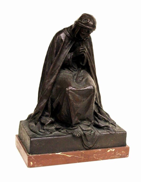 Augusto  Rivalta                                                          - Asta BENI D'ANTIQUARIATO E SCULTURE, GIOIELLI E COLLEZIONISMO - Poggio Bracciolini Casa d'Aste