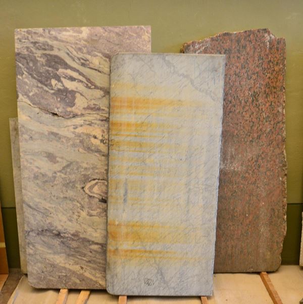 Nove marmi, sec. XIX e XVIII, cm 52x100 cm 167x134&nbsp;&nbsp;&nbsp;&nbsp;&nbsp;&nbsp;&nbsp;&nbsp;&nbsp;&nbsp;&nbsp;&nbsp;&nbsp;&nbsp;&nbsp;&nbsp;&nbsp;&nbsp;&nbsp;&nbsp;&nbsp;&nbsp;&nbsp;&nbsp;