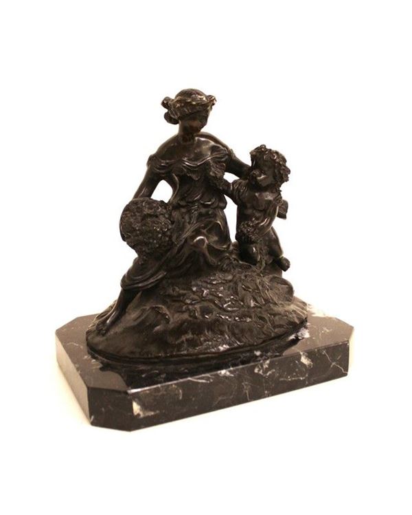 Auguste Moreau                                                              - Asta BENI D'ANTIQUARIATO E SCULTURE, GIOIELLI E COLLEZIONISMO - Poggio Bracciolini Casa d'Aste