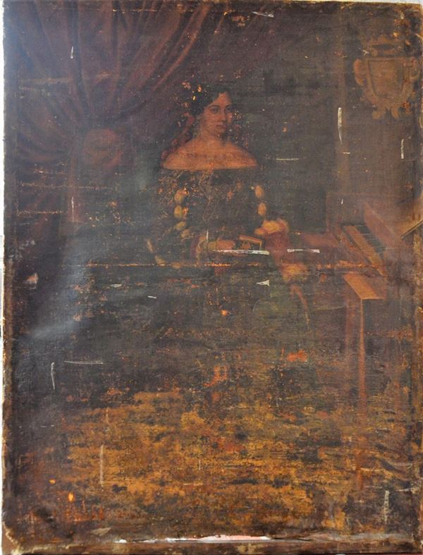 Scuola italiana, sec. XVIII, GENTILDONNA,                            