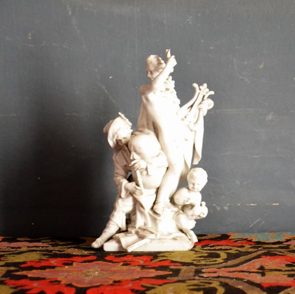 Gruppo , sec. XIX, in ceramica 'MUSICANTI',&nbsp;&nbsp;&nbsp;&nbsp;&nbsp;&nbsp;&nbsp;&nbsp;&nbsp;&nbsp;&nbsp;&nbsp;&nbsp;&nbsp;&nbsp;&nbsp;&nbsp;&nbsp;&nbsp;&nbsp;&nbsp;&nbsp;&nbsp;&nbsp;&nbsp;&nbsp;