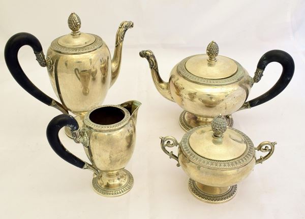 SERVITO DA TE' E CAFFE' , SEC. XX IN STILE IMPERO&nbsp;&nbsp;&nbsp;&nbsp;&nbsp;&nbsp;&nbsp;&nbsp;&nbsp;&nbsp;&nbsp;&nbsp;&nbsp;&nbsp;&nbsp;&nbsp;&nbsp;&nbsp;&nbsp;&nbsp;&nbsp;&nbsp;&nbsp;&nbsp;&nbsp;  - Asta BENI DA COLLEZIONE E ARREDI DA IMPORTANTI PROPRIETA' FIORENTINE E VERSILIESI - Poggio Bracciolini Casa d'Aste