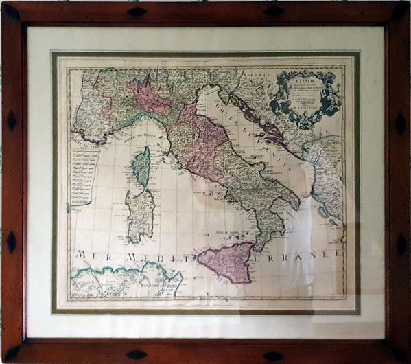 Stampa, sec. XIX, raffigurannte cartina dell'Italia,&nbsp;&nbsp;&nbsp;&nbsp;&nbsp;&nbsp;&nbsp;&nbsp;&nbsp;&nbsp;&nbsp;&nbsp;&nbsp;&nbsp;&nbsp;&nbsp;&nbsp;&nbsp;&nbsp;&nbsp;&nbsp;&nbsp;