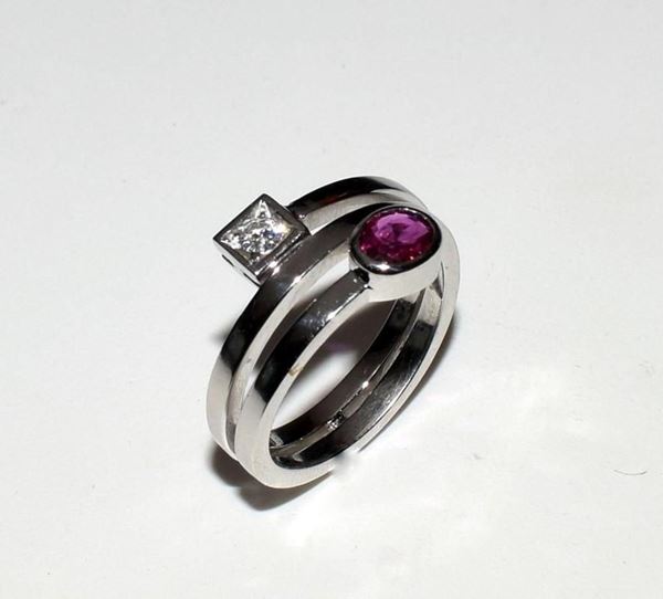ANELLO IN ORO BIANCO, DIAMANTE E RUBINO&nbsp;&nbsp;&nbsp;&nbsp;&nbsp;&nbsp;&nbsp;&nbsp;&nbsp;&nbsp;&nbsp;&nbsp;&nbsp;&nbsp;&nbsp;&nbsp;&nbsp;&nbsp;&nbsp;&nbsp;&nbsp;&nbsp;&nbsp;&nbsp;&nbsp;&nbsp;&nbsp;&nbsp;&nbsp;&nbsp;&nbsp;&nbsp;&nbsp;&nbsp;&nbsp;