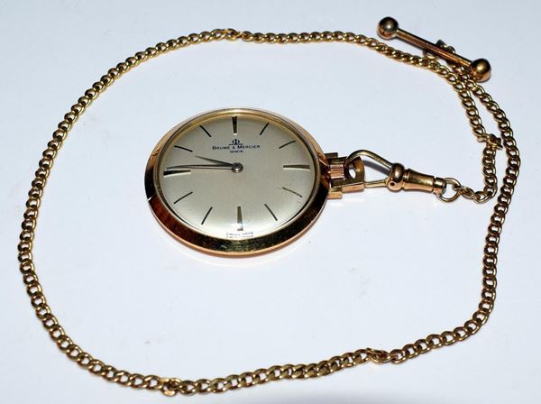 OROLOGIO DA TASCHINO BAUME&amp;MERCIER IN ORO GIALLO&nbsp;&nbsp;&nbsp;&nbsp;&nbsp;&nbsp;&nbsp;&nbsp;&nbsp;&nbsp;&nbsp;&nbsp;&nbsp;&nbsp;&nbsp;&nbsp;&nbsp;&nbsp;&nbsp;&nbsp;&nbsp;&nbsp;&nbsp;&nbsp;&nbsp;&nbsp;