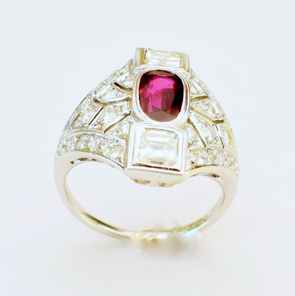 ANELLO IN ORO BIANCO , DIAMANTI E RUBINO&nbsp;&nbsp;&nbsp;&nbsp;&nbsp;&nbsp;&nbsp;&nbsp;&nbsp;&nbsp;&nbsp;&nbsp;&nbsp;&nbsp;&nbsp;&nbsp;&nbsp;&nbsp;&nbsp;&nbsp;&nbsp;&nbsp;&nbsp;&nbsp;&nbsp;&nbsp;&nbsp;&nbsp;&nbsp;&nbsp;&nbsp;&nbsp;&nbsp;&nbsp;
