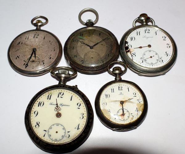 CINQUE OROLOGI DA TASCA , INIZI SEC. XX&nbsp;&nbsp;&nbsp;&nbsp;&nbsp;&nbsp;&nbsp;&nbsp;&nbsp;&nbsp;&nbsp;&nbsp;&nbsp;&nbsp;&nbsp;&nbsp;&nbsp;&nbsp;&nbsp;&nbsp;&nbsp;&nbsp;&nbsp;&nbsp;&nbsp;&nbsp;&nbsp;&nbsp;&nbsp;&nbsp;&nbsp;&nbsp;&nbsp;&nbsp;&nbsp;