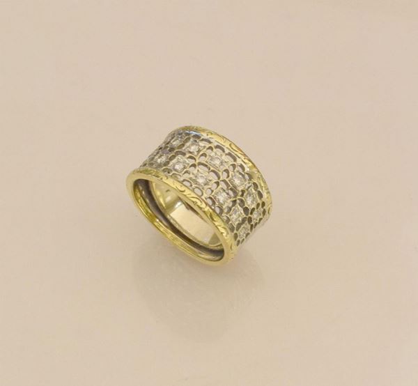 ANELLO IN ORO GIALLO, ORO BIANCO E DIAMANTI&nbsp;&nbsp;&nbsp;&nbsp;&nbsp;&nbsp;&nbsp;&nbsp;&nbsp;&nbsp;&nbsp;&nbsp;&nbsp;&nbsp;&nbsp;&nbsp;&nbsp;&nbsp;&nbsp;&nbsp;&nbsp;&nbsp;&nbsp;&nbsp;&nbsp;&nbsp;&nbsp;&nbsp;&nbsp;&nbsp;&nbsp;