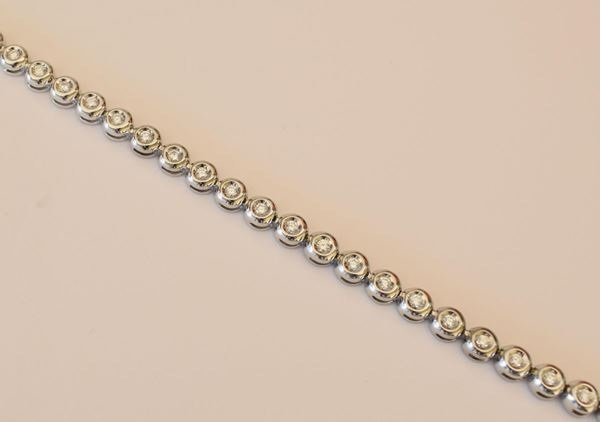 BRACCIALE TENNIS IN ORO TITOLO&nbsp; 585&nbsp; E&nbsp; DIAMANTI&nbsp;&nbsp;&nbsp;&nbsp;&nbsp;&nbsp;&nbsp;&nbsp;&nbsp;&nbsp;&nbsp;&nbsp;&nbsp;&nbsp;&nbsp;&nbsp;&nbsp;&nbsp;&nbsp;&nbsp;&nbsp;&nbsp;&nbsp;&nbsp;&nbsp;&nbsp;