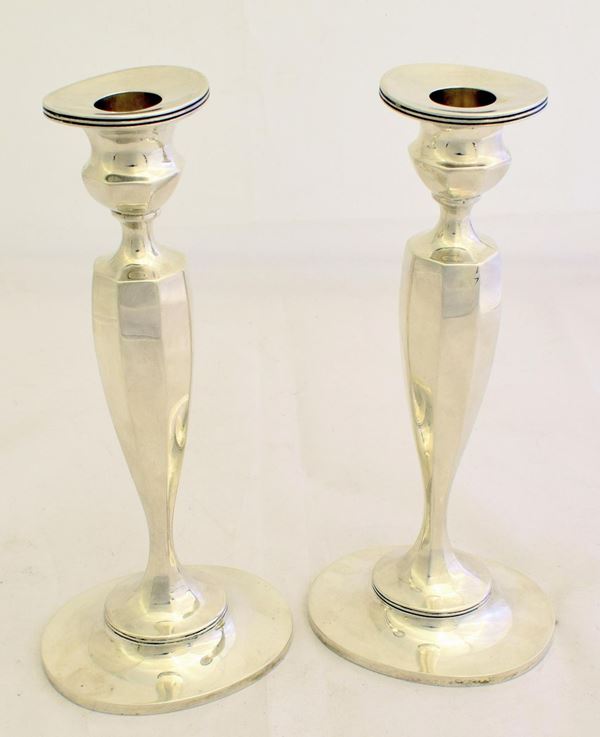 COPPIA DI CANDELIERI MADE FOR TIFFANY & C                                
