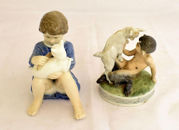 Due gruppi Royal Copenhagen , sec. XX                                     