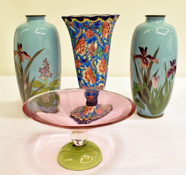 Coppia di vasi cloisonn&egrave; sec. XX&nbsp;&nbsp;&nbsp;&nbsp;&nbsp;&nbsp;&nbsp;&nbsp;&nbsp;&nbsp;&nbsp;&nbsp;&nbsp;&nbsp;&nbsp;&nbsp;&nbsp;&nbsp;&nbsp;&nbsp;&nbsp;&nbsp;&nbsp;&nbsp;&nbsp;&nbsp;&nbsp;&nbsp;&nbsp;&nbsp;&nbsp;&nbsp;&nbsp;&nbsp;&nbsp;&nbsp;&nbsp;&nbsp;&nbsp;&nbsp;&nbsp;&nbsp;