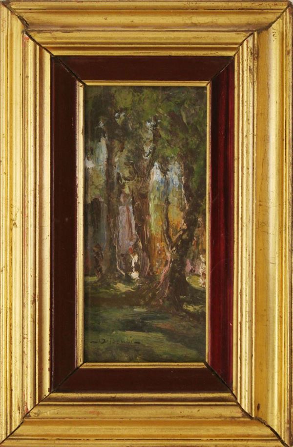 Scuola italiana, sec. XX                                                    - Asta GIOIELLI, ARGENTI, ARREDI, OGGETTI D'ARTE E DIPINTI - Poggio Bracciolini Casa d'Aste