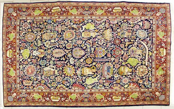 Tappeto persiano Korassan, Kashmar, inizi sec. XX&nbsp;&nbsp;&nbsp;&nbsp;&nbsp;&nbsp;&nbsp;&nbsp;&nbsp;&nbsp;&nbsp;&nbsp;&nbsp;&nbsp;&nbsp;&nbsp;&nbsp;&nbsp;&nbsp;&nbsp;&nbsp;&nbsp;&nbsp;&nbsp;&nbsp;  - Asta GIOIELLI, ARGENTI, ARREDI, OGGETTI D'ARTE E DIPINTI - Poggio Bracciolini Casa d'Aste