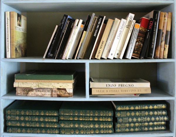 Lotto di circa 20 libri, principalmente di tema artistico&nbsp;&nbsp;&nbsp;&nbsp;&nbsp;&nbsp;&nbsp;&nbsp;&nbsp;&nbsp;&nbsp;&nbsp;&nbsp;&nbsp;&nbsp;&nbsp;&nbsp;